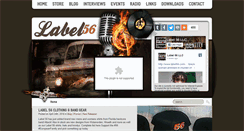 Desktop Screenshot of label56.com